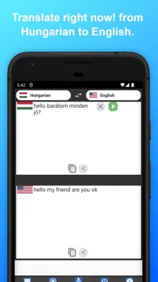 English to Hungarian Translator android App screenshot 3